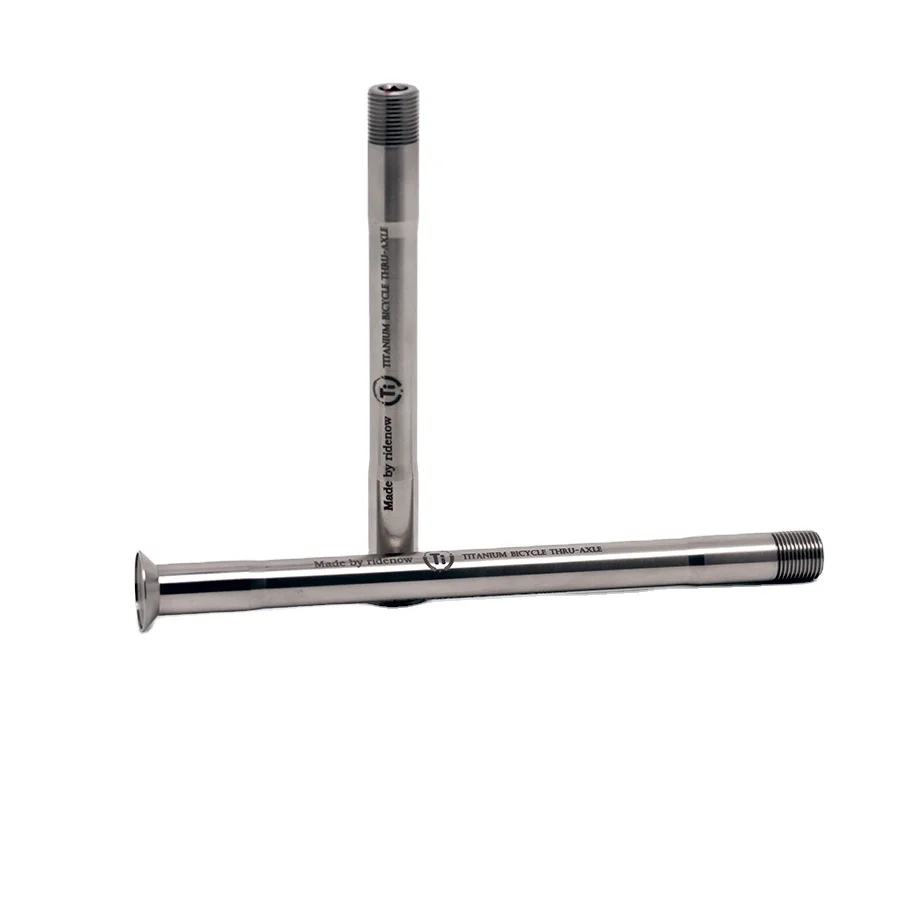 Ridenow Ultra Light Titanium Thru-Axle Rear Hub Smooth Shank Bike Axle for Bike Fork Shaft
Ridenow Ultra Light Titanium Thru-Axle Rear Hub Smooth Shank Bike Axle for Bike Fork Shaft