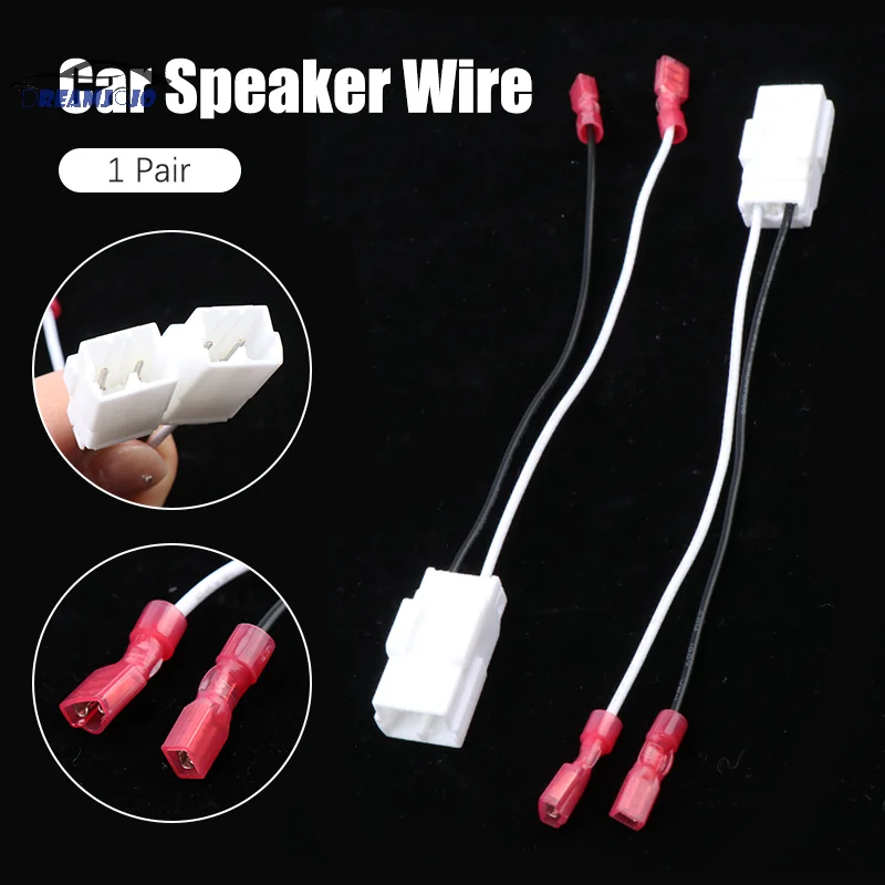 1Pair Car Tweeter Dash Front Speaker Wire Harness Adapter Cable Connector Wiring Cable For Walter Chrysler RAM
1Pair Car Tweeter Dash Front Speaker Wire Harness Adapter Cable Connector Wiring Cable For Walter Chrysler RAM
