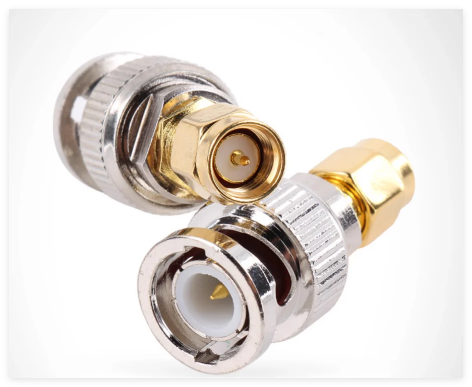 2PCS SMA Male to BNC Male Adaptor RF Connector For RF Radio Walkie-talkie Interphone
2PCS SMA Male to BNC Male Adaptor RF Connector For RF Radio Walkie-talkie Interphone