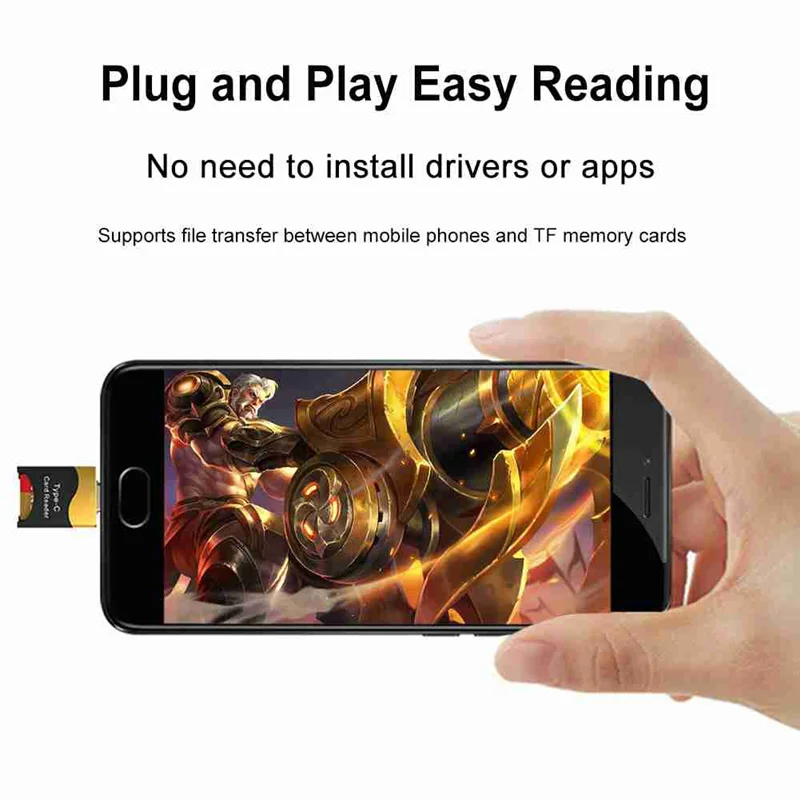 Exquisite-2PCS Type C To Micro-SD TF Card Reader Adapter OTG Smart Memory Card Reader USB3.0 Flash Drive Adapter For Smartphone
Exquisite-2PCS Type C To Micro-SD TF Card Reader Adapter OTG Smart Memory Card Reader USB3.0 Flash Drive Adapter For Smartphone