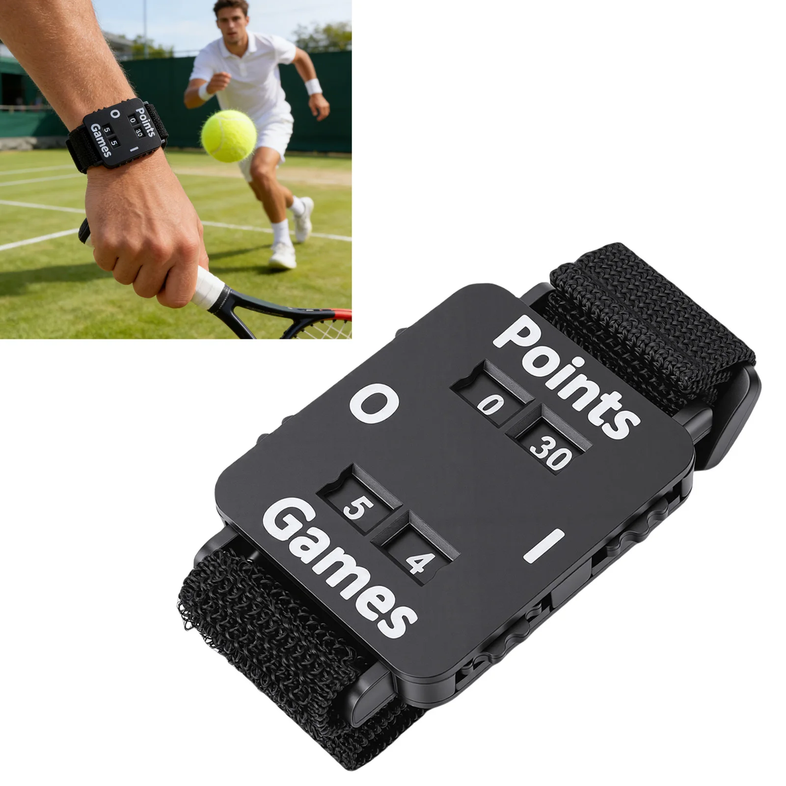 Tennis Score Keeper Wristband Adjustable Tennis Scoreboard Wrist Strap for Adults Men Women Outdoor Sports Games
Tennis Score Keeper Wristband Adjustable Tennis Scoreboard Wrist Strap for Adults Men Women Outdoor Sports Games