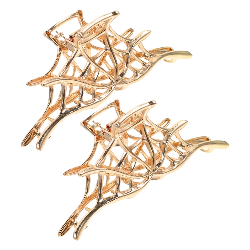 2Pcs Spiderweb Metal Clip Metal Jaw Clip Hair Accessories Jaw Pin For Hair Accessories Party Styling
2Pcs Spiderweb Metal Clip Metal Jaw Clip Hair Accessories Jaw Pin For Hair Accessories Party Styling