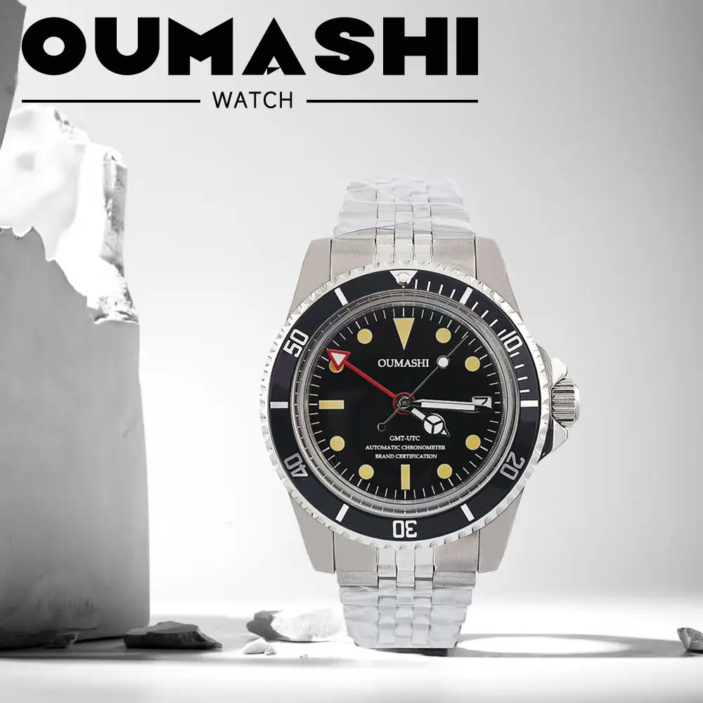 Мужские часы OUMASHI GMT в рамке, 39,5 мм, купольное стекло, механические часы для дайвинга, автоматические часы NH34
Мужские часы OUMASHI GMT в рамке, 39,5 мм, купольное стекло, механические часы для дайвинга, автоматические часы NH34