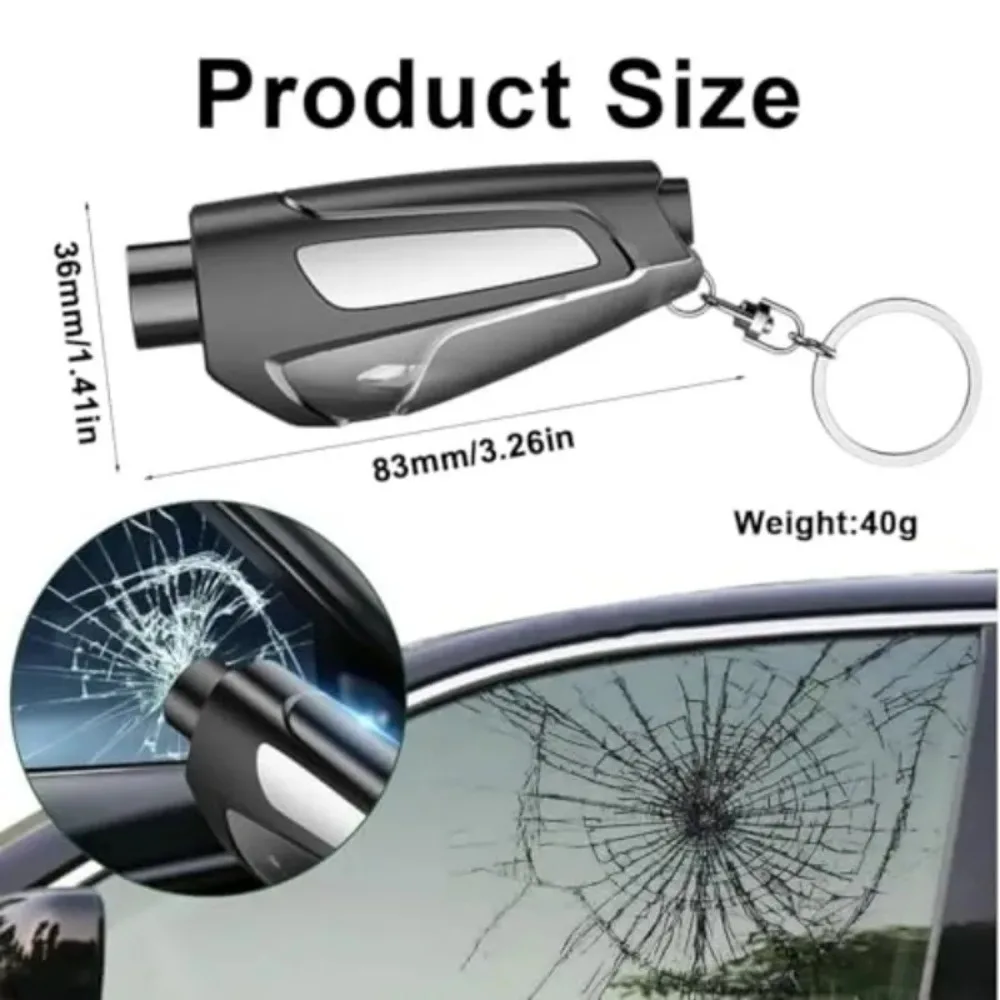 2025 New Car Safety Hammer Tool, Car Mounted Window Breaker, Keychain, Window Breaker, Emergency Escape and Rescue Tool
2025 New Car Safety Hammer Tool, Car Mounted Window Breaker, Keychain, Window Breaker, Emergency Escape and Rescue Tool