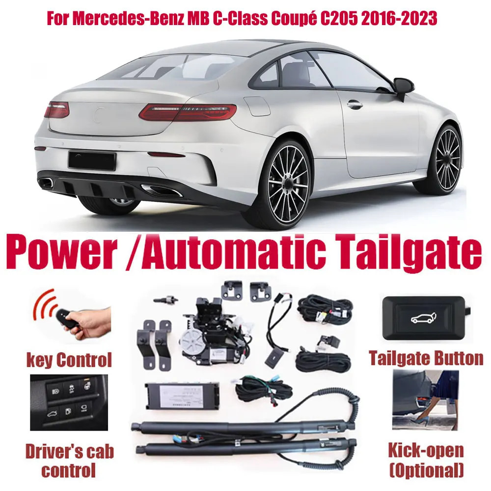 For Mercedes-Benz MB C-Class Coupé C205 2016-2023 Car Automatic Lifting kit Opening Trunk Intelligent Electric Lift Tailgate
For Mercedes-Benz MB C-Class Coupé C205 2016-2023 Car Automatic Lifting kit Opening Trunk Intelligent Electric Lift Tailgate