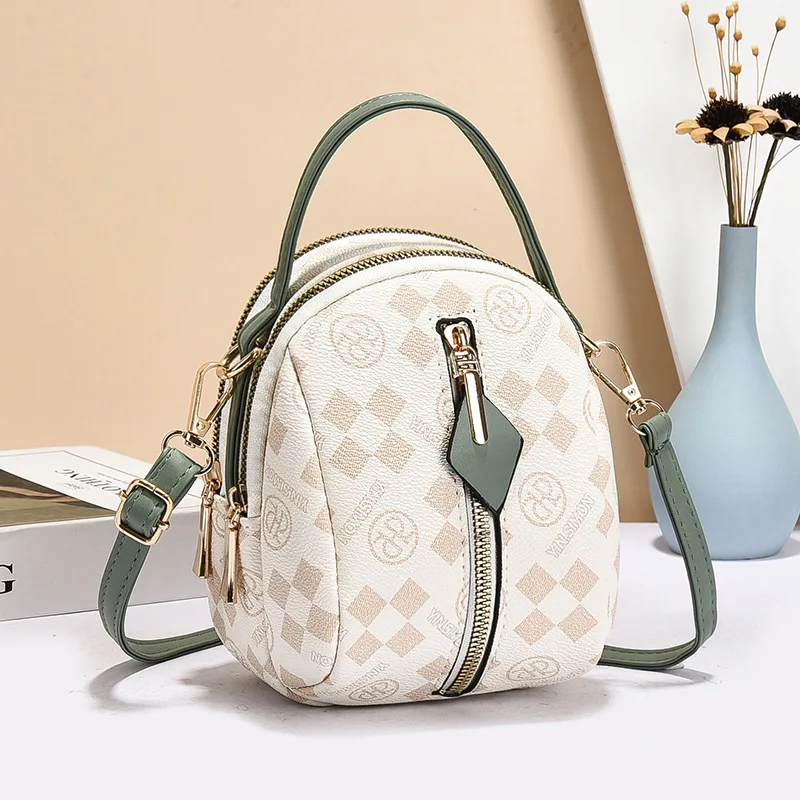 Leather Handbag Women's Summer New Single Shoulder Bag Vertical Double Layer Crossbody Small Phone Bag Casual Small Bags women
Leather Handbag Women's Summer New Single Shoulder Bag Vertical Double Layer Crossbody Small Phone Bag Casual Small Bags women