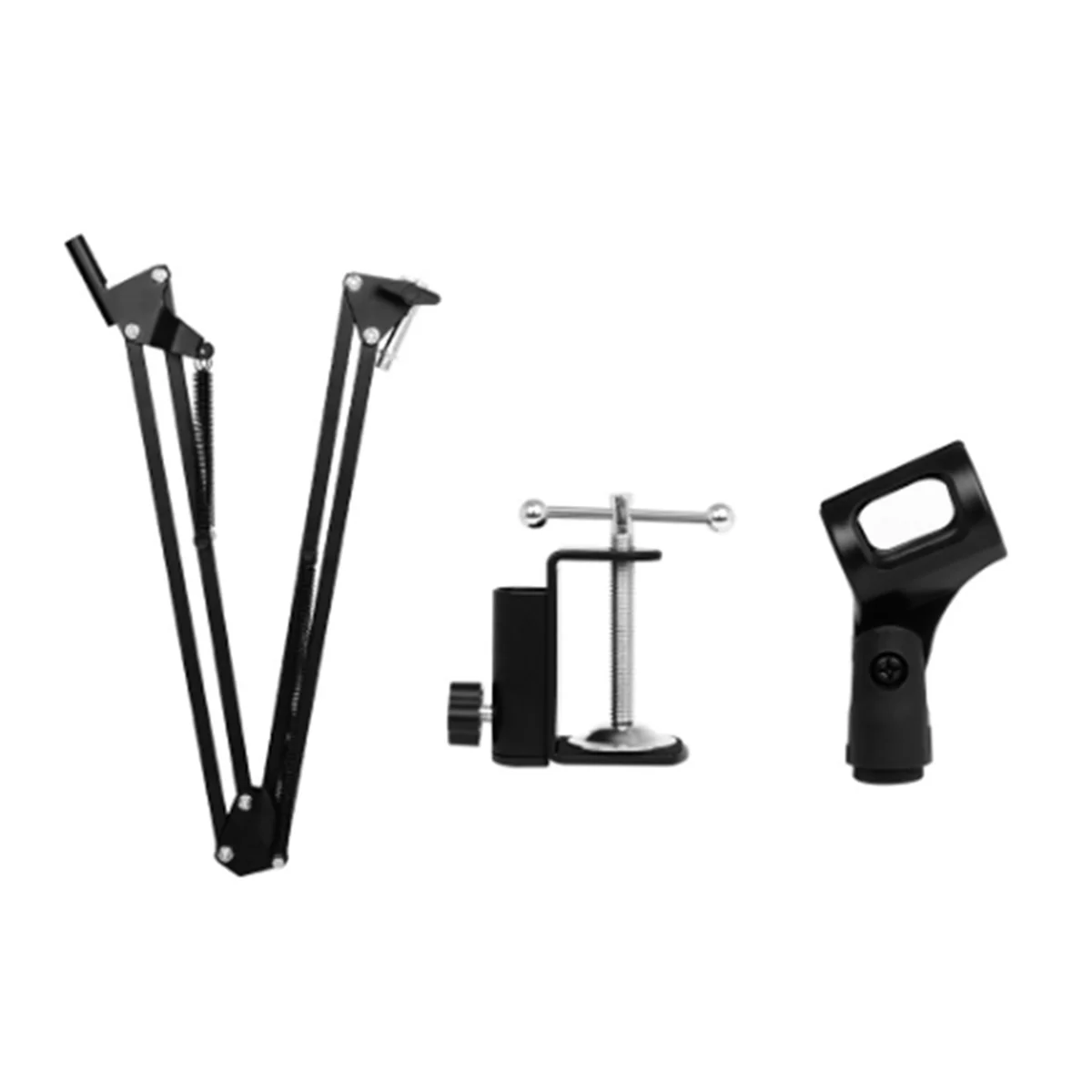 AT42 Adjustable Desktop Microphone Stand Folding Arm Mic Mount 180° Extendable Bracket
AT42 Adjustable Desktop Microphone Stand Folding Arm Mic Mount 180° Extendable Bracket