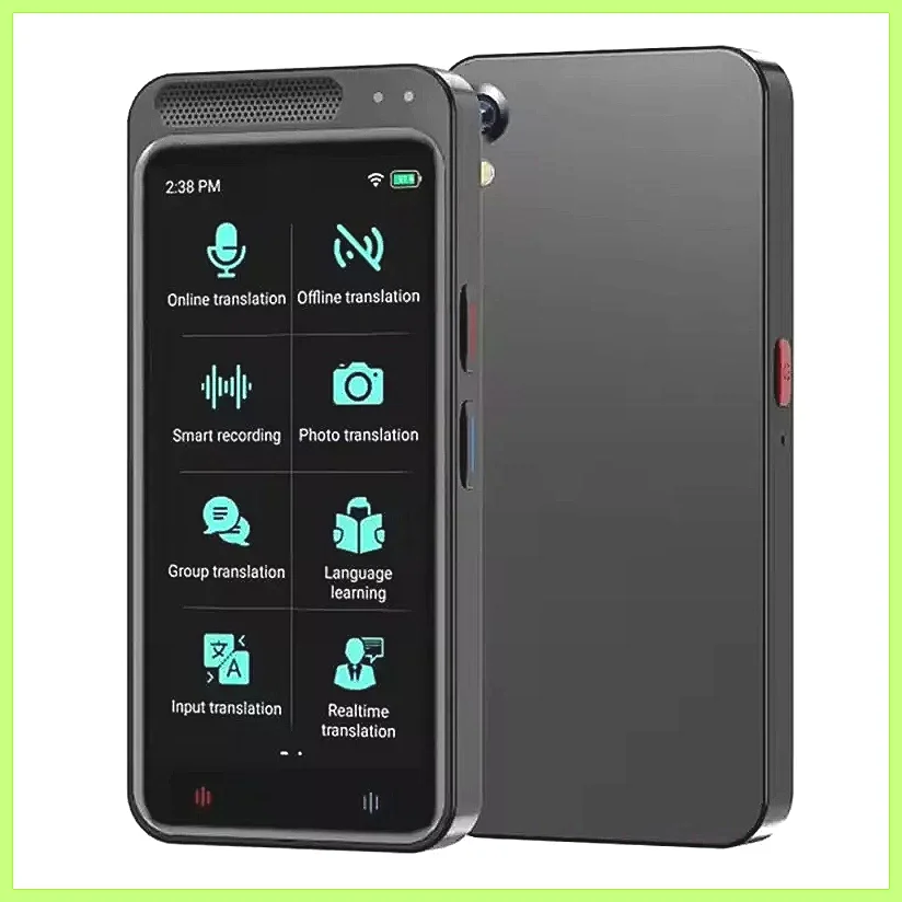 Z6 Portable Smart Voice Translator: 138 Languages, Real-Time & Offline Speech Translation for Business Travel
Z6 Portable Smart Voice Translator: 138 Languages, Real-Time & Offline Speech Translation for Business Travel