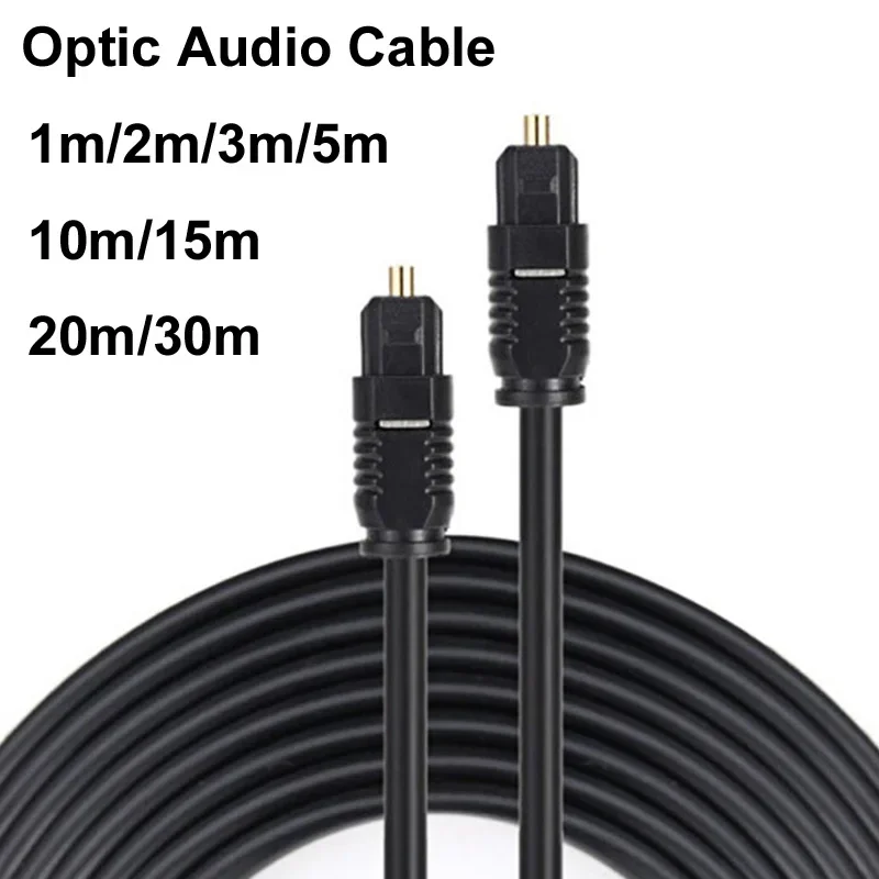 Digital Fiber Optical Optic Audio Cable SPDIF MD DVD TosLink Gold Plated Lead Cord Connect to DVD CD 1/2/3/5/8/10/15/20/30m
Digital Fiber Optical Optic Audio Cable SPDIF MD DVD TosLink Gold Plated Lead Cord Connect to DVD CD 1/2/3/5/8/10/15/20/30m