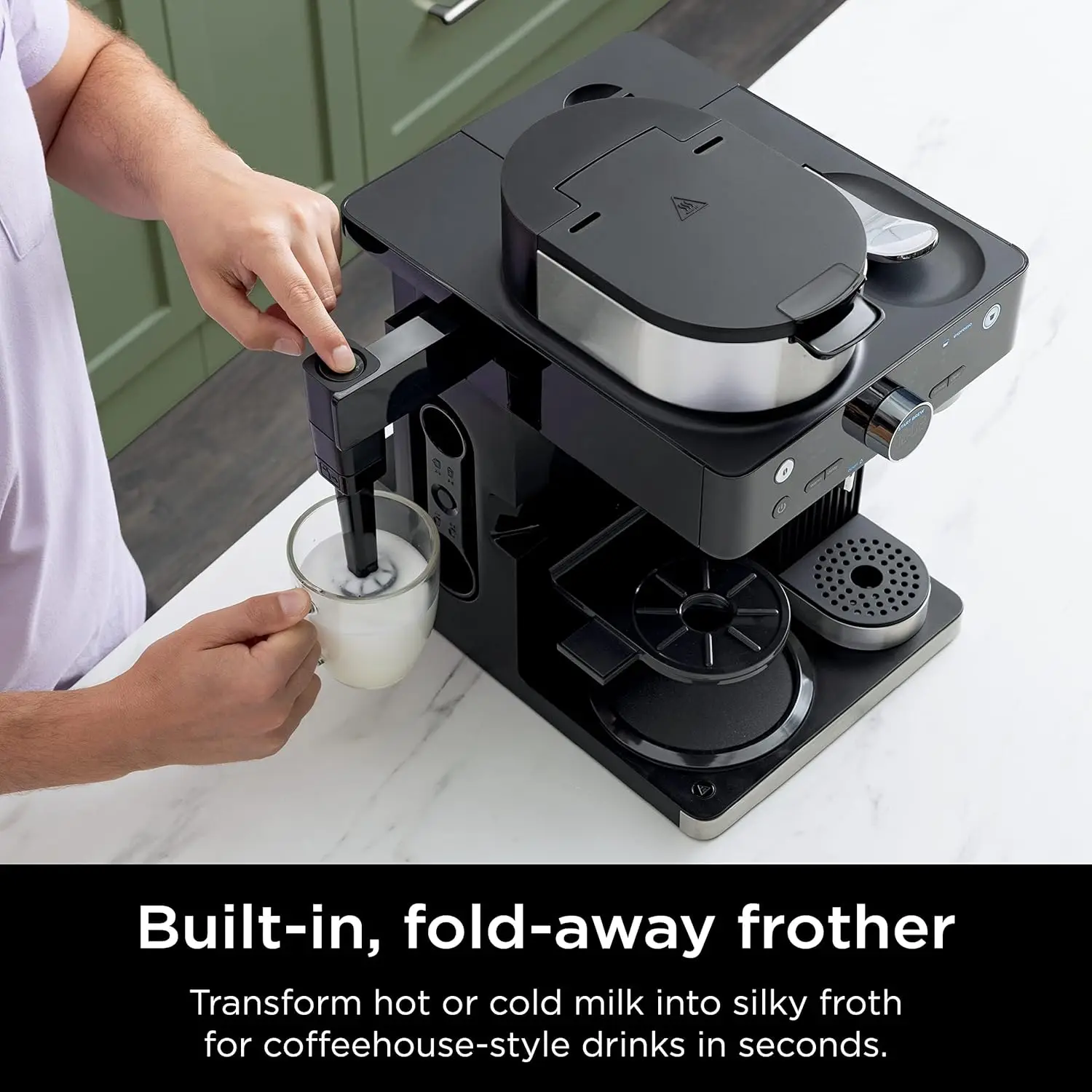 Система эспрессо, кофеварки и бариста, 3 стиля заваривания эспрессо, совместимые с кофе и капсулами Nespresso на одну порцию
Система эспрессо, кофеварки и бариста, 3 стиля заваривания эспрессо, совместимые с кофе и капсулами Nespresso на одну порцию