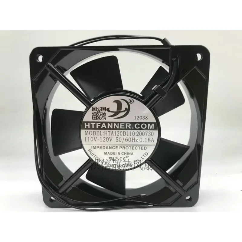 HTA120D110 AC 110V 120V 0.18A 120x120x25mm Server Cooling Fan
HTA120D110 AC 110V 120V 0.18A 120x120x25mm Server Cooling Fan