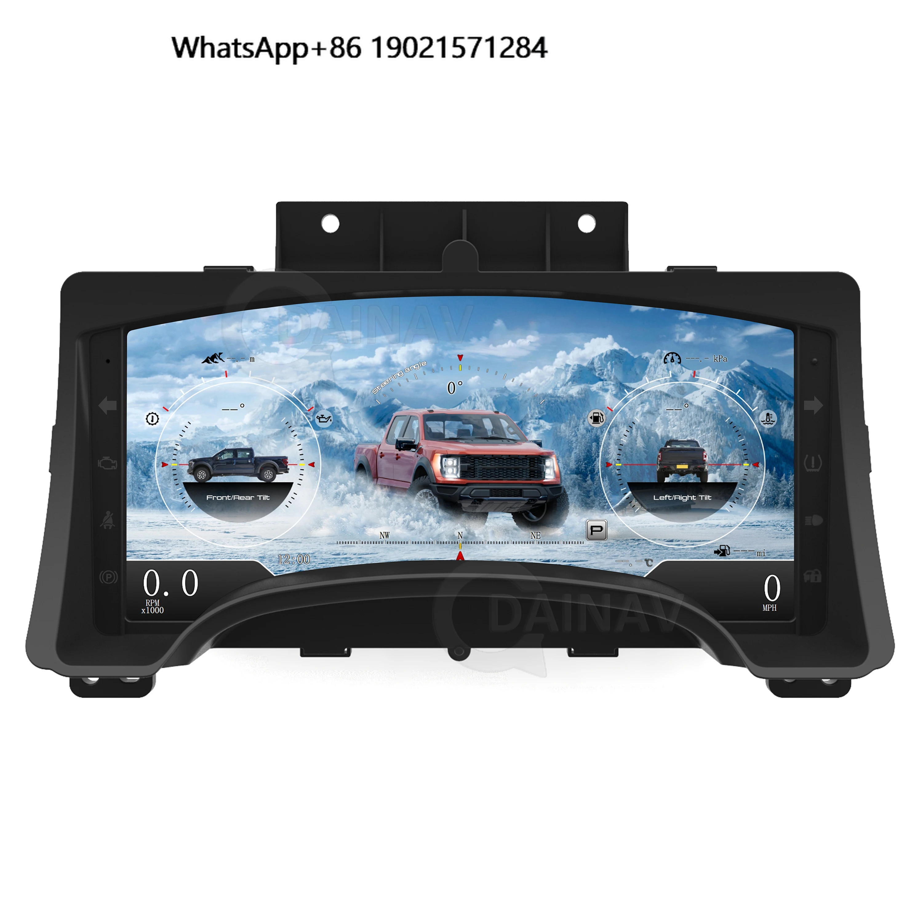 Car Digital Cluster Instrument for Ford 2009-2012 F150 13.1 Inch Full LCD Gauge Dashboard Upgrade Linux System Virtual Cockpit
Car Digital Cluster Instrument for Ford 2009-2012 F150 13.1 Inch Full LCD Gauge Dashboard Upgrade Linux System Virtual Cockpit
