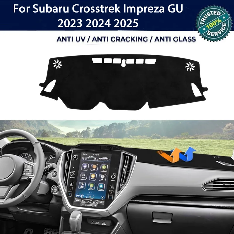Custom Anti-UV Dashboard Cover Dash Mat Protector Pad For Subaru Crosstrek Impreza GU Center Console Accessories Sunshade
Custom Anti-UV Dashboard Cover Dash Mat Protector Pad For Subaru Crosstrek Impreza GU Center Console Accessories Sunshade