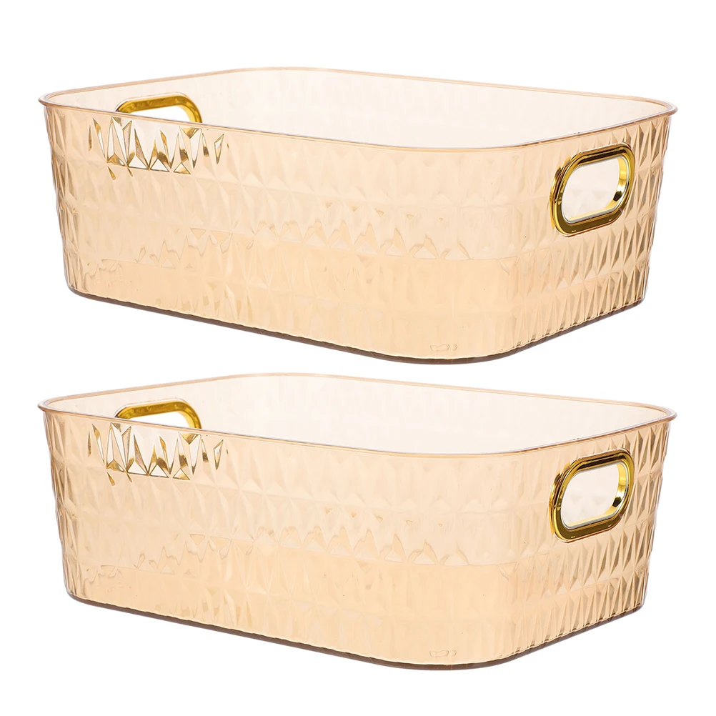 2Pcs Storage Box Clear Plastic Large Capacity Countertop Holder Makeup Organizer Bathroom Toiletry Desktop Sundries
2Pcs Storage Box Clear Plastic Large Capacity Countertop Holder Makeup Organizer Bathroom Toiletry Desktop Sundries