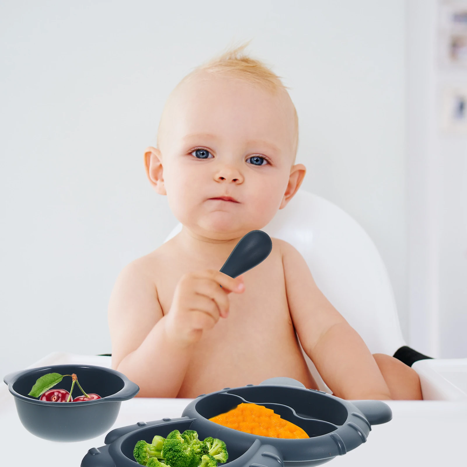 1 set Anti Slip Divided Plates Toddler Dinner Set Lemon Yellow Kids Training Fork Spoon Food Storage Snack Plate Baby Feeding
1 set Anti Slip Divided Plates Toddler Dinner Set Lemon Yellow Kids Training Fork Spoon Food Storage Snack Plate Baby Feeding