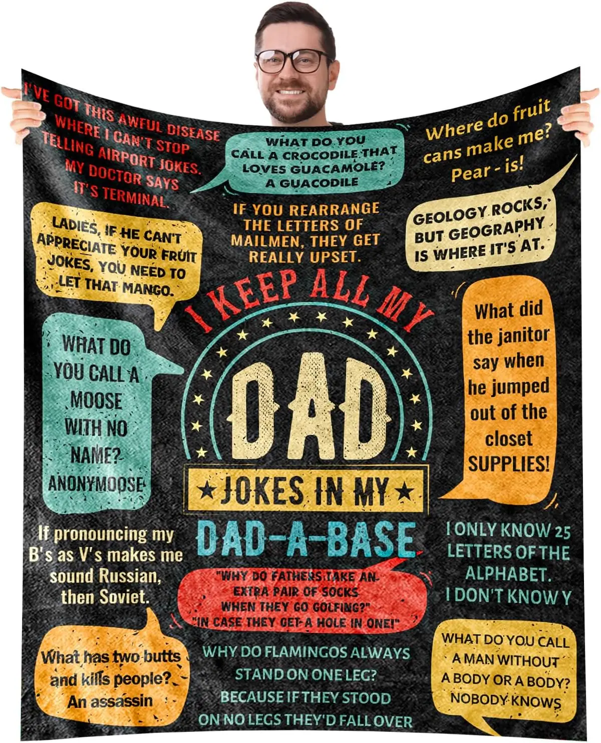 Dad Gifts Blanket For Men From Daughter Son Best Daddy Ever Gifts Dadddy Jokes In My Dad-A-Base Throw Blanket For Birthday Bed
Dad Gifts Blanket For Men From Daughter Son Best Daddy Ever Gifts Dadddy Jokes In My Dad-A-Base Throw Blanket For Birthday Bed