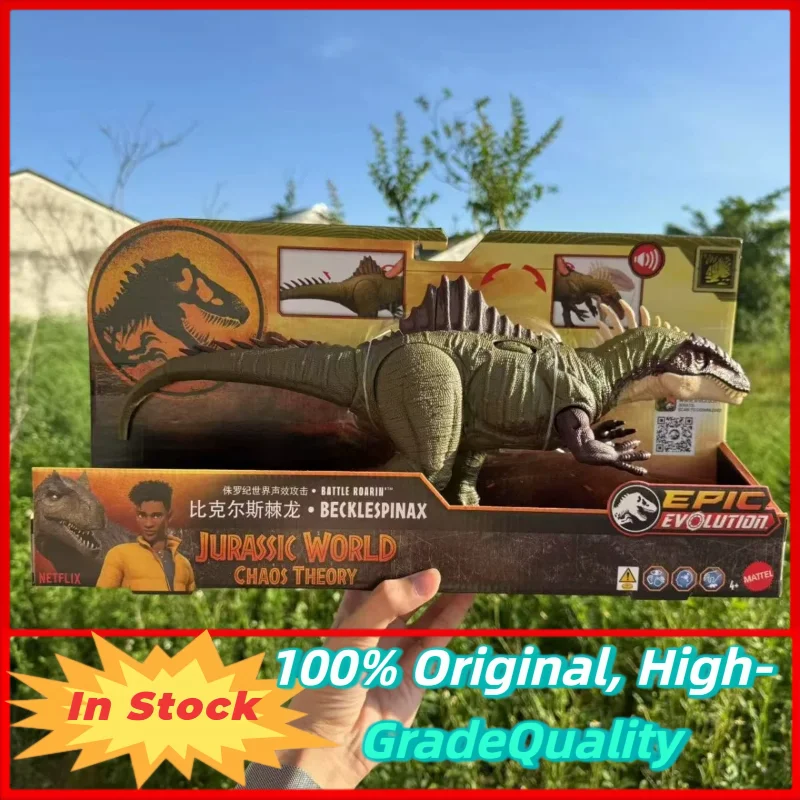 In Stock Mattel Jurassic World Movie Sound Effect Becklespinax Model Carnivorous Dinosaur Children's Toy HXF52 Boys' Toy
In Stock Mattel Jurassic World Movie Sound Effect Becklespinax Model Carnivorous Dinosaur Children's Toy HXF52 Boys' Toy
