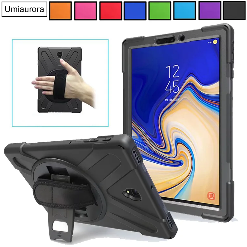 Для Samsung Tab S4 10,5 дюймов T830 T835 SM-T830 SM-T835 Прочный прочный чехол для планшета с ремешком на руку и подставкой Противоударный чехол для ПК Funda
Для Samsung Tab S4 10,5 дюймов T830 T835 SM-T830 SM-T835 Прочный прочный чехол для планшета с ремешком на руку и подставкой Противоударный чехол для ПК Funda