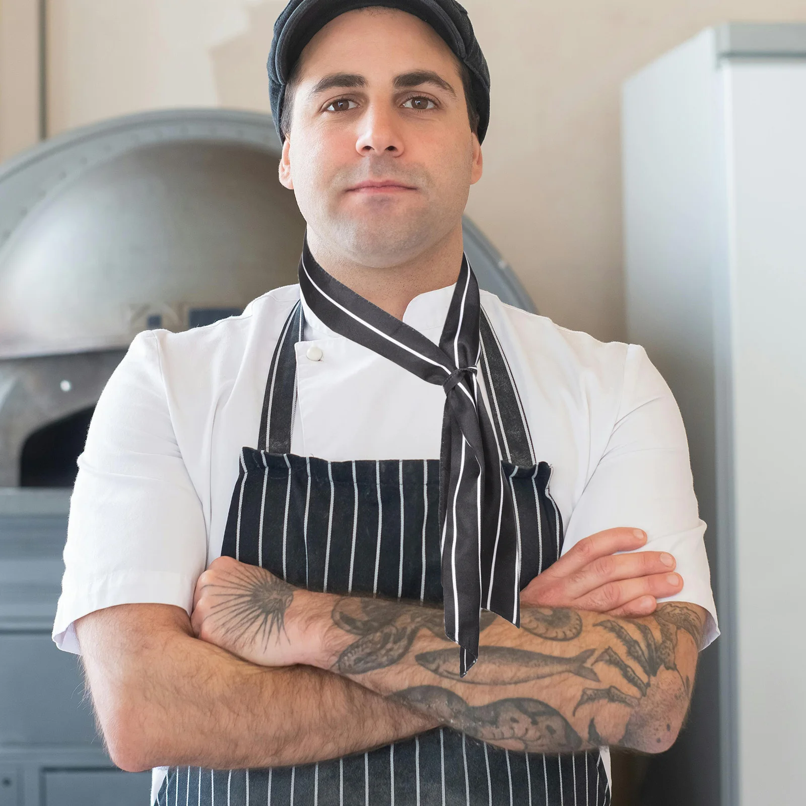 Chef Triangle Neckerchief Polyester Breathable Sweatband Scarf Cooking Kitchen Uniform Accessory Chef Neckerchief
Chef Triangle Neckerchief Polyester Breathable Sweatband Scarf Cooking Kitchen Uniform Accessory Chef Neckerchief