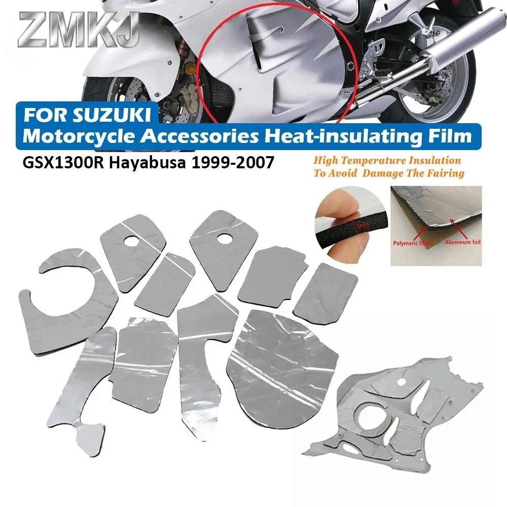 For Suzuki Hayabusa GSX1300R GSX 1300R 1997-2007 Heat Shield Fairing Melting Protection Pre-Cut Insulation Sponge Accessories
For Suzuki Hayabusa GSX1300R GSX 1300R 1997-2007 Heat Shield Fairing Melting Protection Pre-Cut Insulation Sponge Accessories