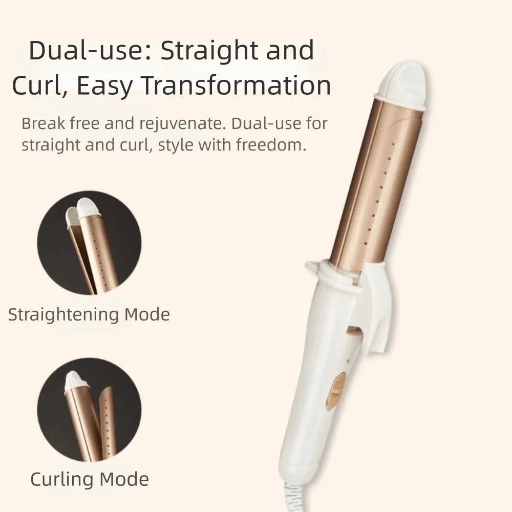 Professional Ceramic Hair Curler Temperature Control Quick Heating Electric Curls Wand Portable Curling Iron Travel
Professional Ceramic Hair Curler Temperature Control Quick Heating Electric Curls Wand Portable Curling Iron Travel