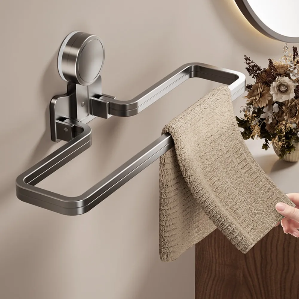 Suction Cup Towel Pole Wall Mounted Bathroom Towel Rack Nail Free Installation Single-rod Storage Shelf Bathroom Accessories
Suction Cup Towel Pole Wall Mounted Bathroom Towel Rack Nail Free Installation Single-rod Storage Shelf Bathroom Accessories