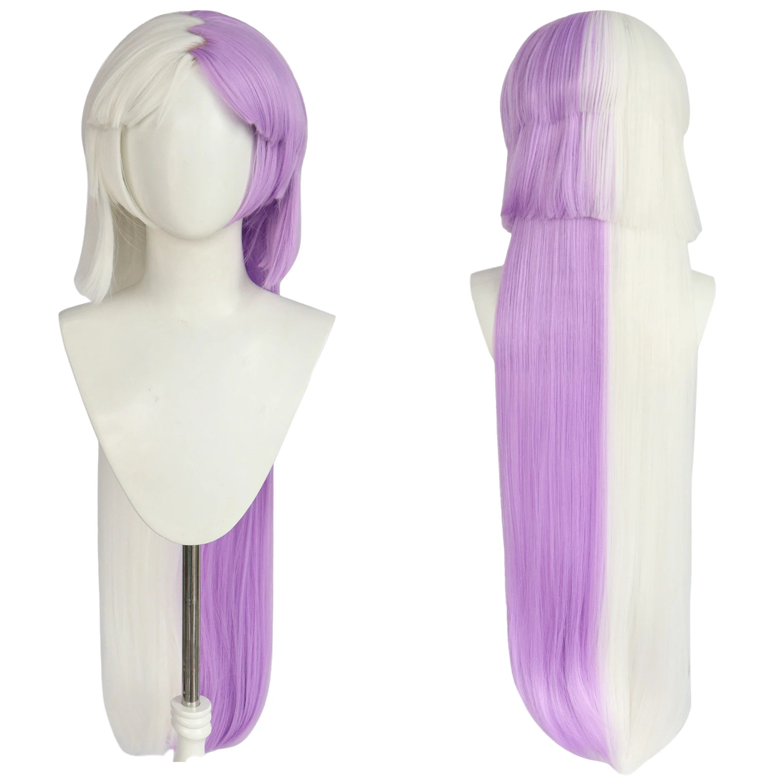 IN STOCK Sigma Cosplay Wig Long Purple White Sigma Anime Cosplay Wigs Heat Resistant Synthetic Party Wigs + Wig Cap
IN STOCK Sigma Cosplay Wig Long Purple White Sigma Anime Cosplay Wigs Heat Resistant Synthetic Party Wigs + Wig Cap