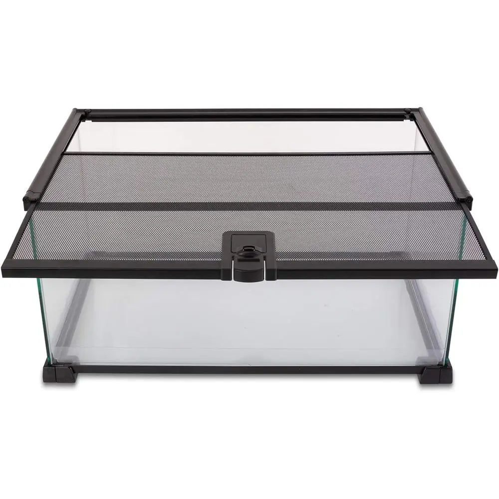 20 x 12 x 10 Glass Terrarium Tank for Reptiles, Hamsters, Hedgehogs & Small Pets with Sliding Door
20 x 12 x 10 Glass Terrarium Tank for Reptiles, Hamsters, Hedgehogs & Small Pets with Sliding Door