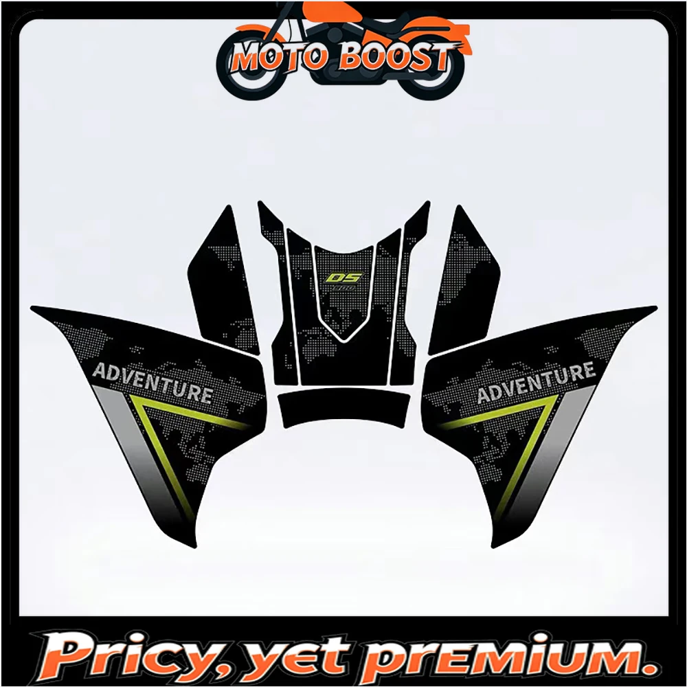 Suitable for VOGE DS900X modified anti-skid fuel tank sticker, body waterproof protection sticker, fish bone film accessories
Suitable for VOGE DS900X modified anti-skid fuel tank sticker, body waterproof protection sticker, fish bone film accessories