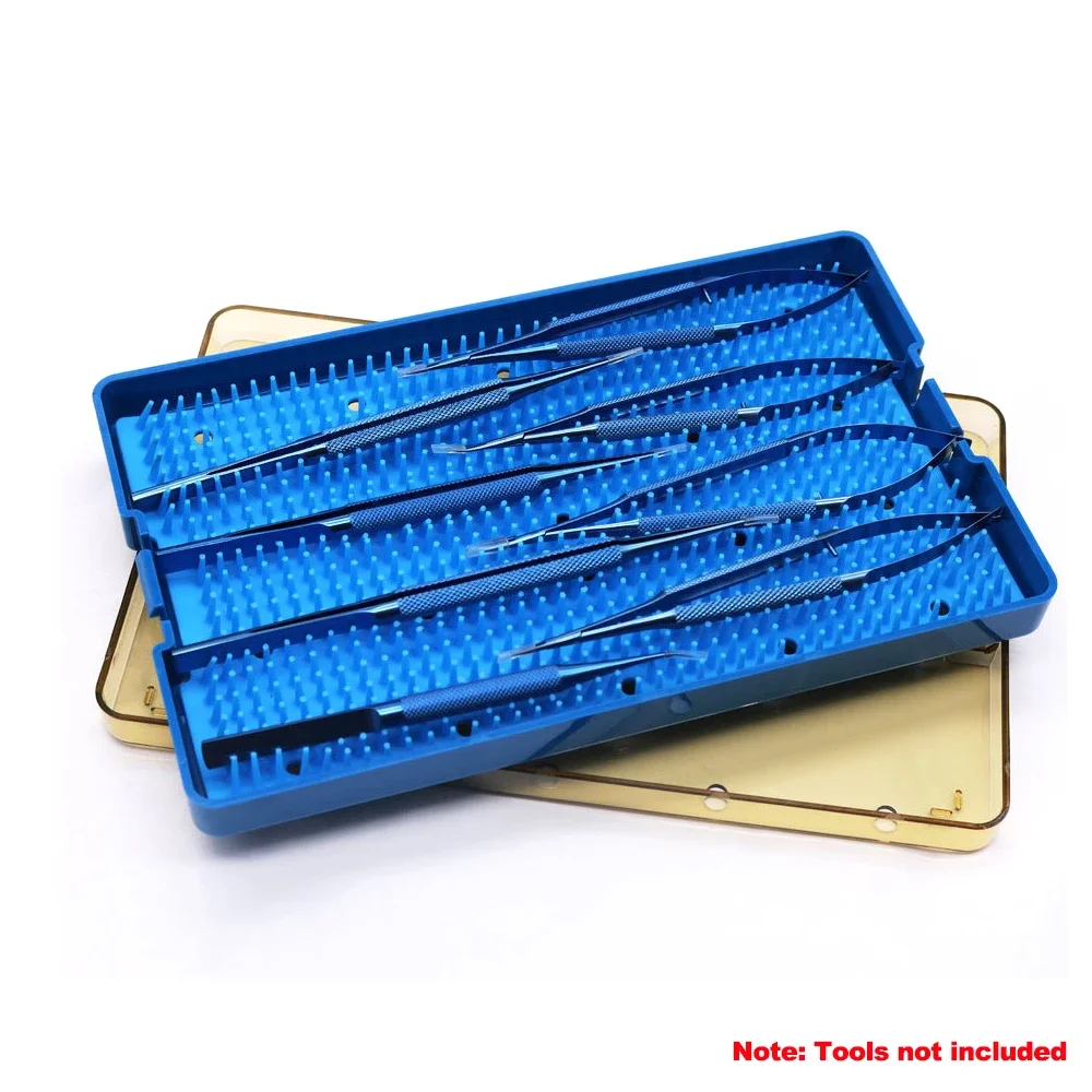 Silicone Sterilization Tray Case Box Ophthalmic Dental Surgical Instruments Disinfection Box Autoclave Tray Box Holder Box S/m/l
Silicone Sterilization Tray Case Box Ophthalmic Dental Surgical Instruments Disinfection Box Autoclave Tray Box Holder Box S/m/l