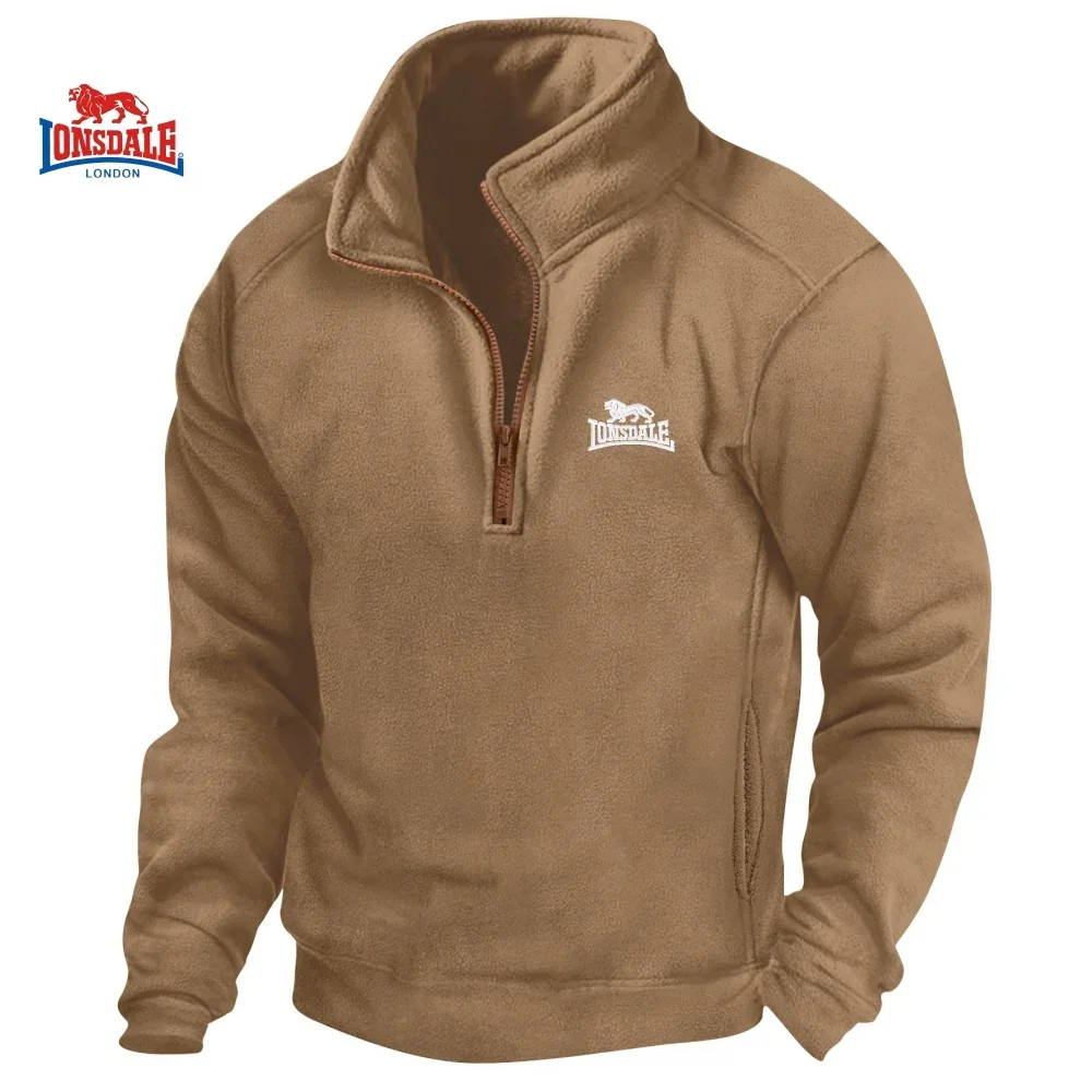 New Men's Embroidery Brand Long Sleeved Zipper Pullover for Autumn and Winter Fashion Outdoor Casual Sportswear Top
New Men's Embroidery Brand Long Sleeved Zipper Pullover for Autumn and Winter Fashion Outdoor Casual Sportswear Top