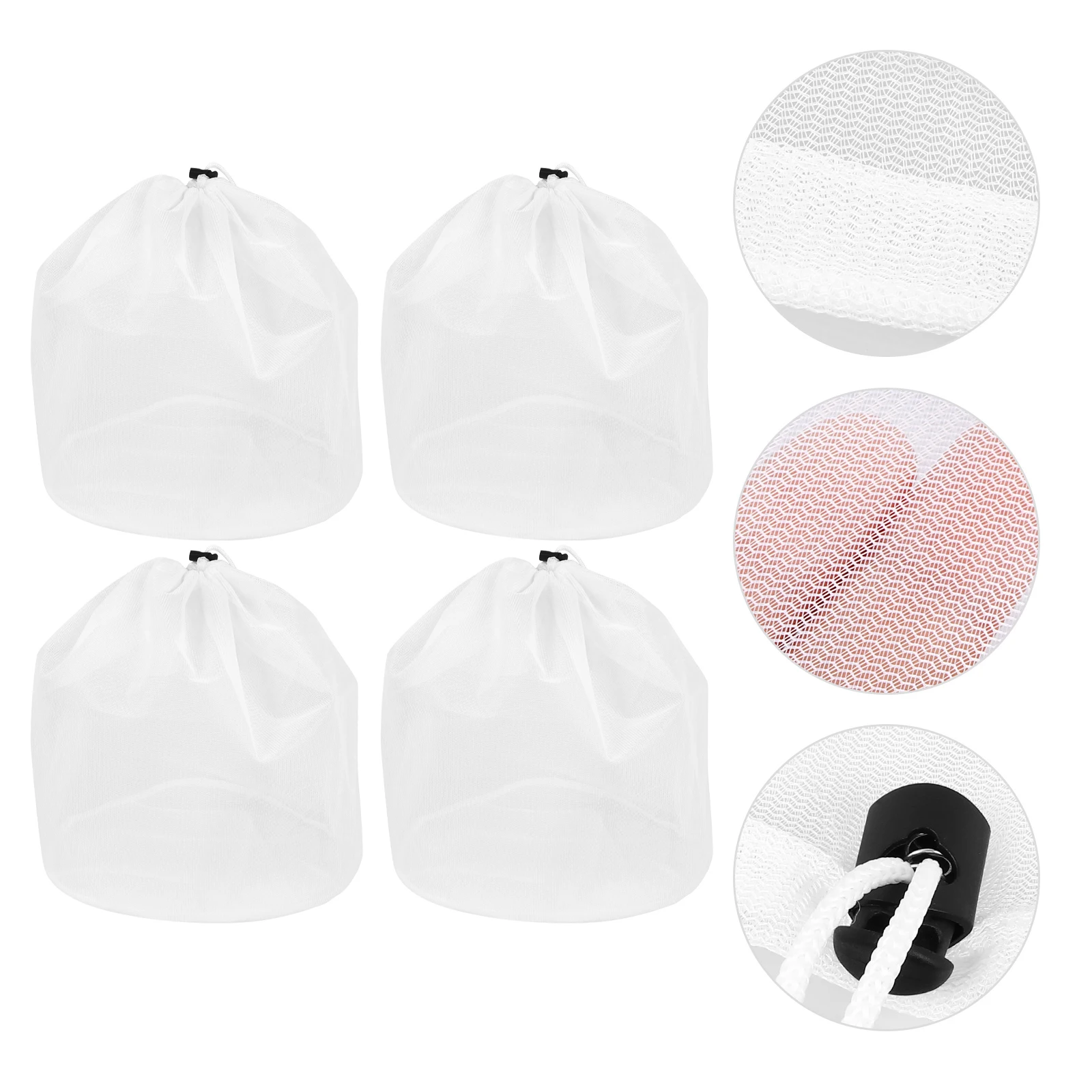 4pcs Laundry Bag Mesh Drawstring Washing Bags Large Polyester Travel Bras Underwear Wash Net Pouch Storage ganizer
4pcs Laundry Bag Mesh Drawstring Washing Bags Large Polyester Travel Bras Underwear Wash Net Pouch Storage ganizer
