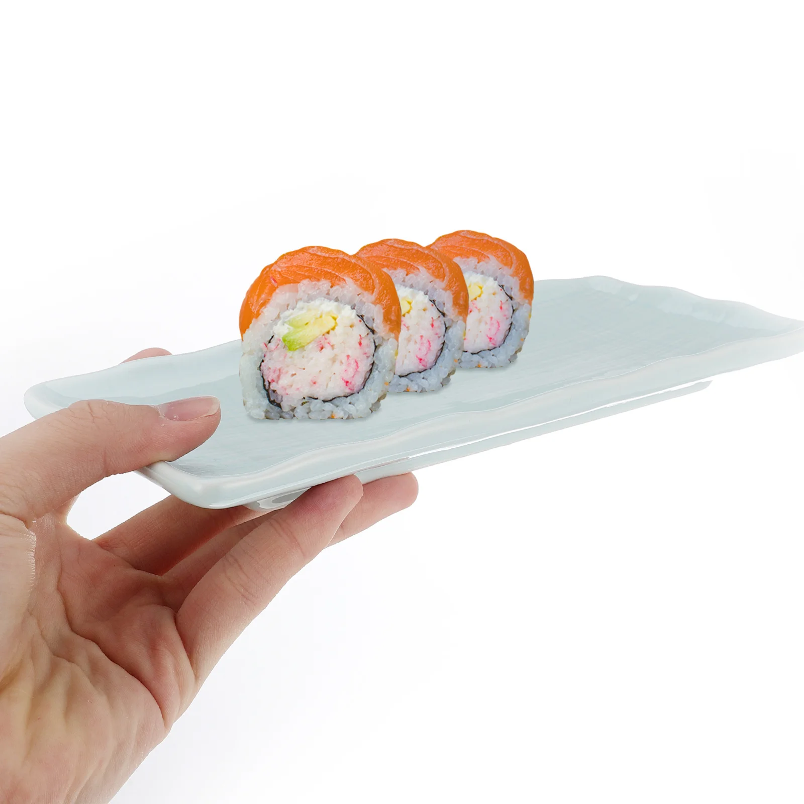 Japanese Style Ceramic Rectangular Fruit Tray Kitchen Tableware Food Service Plate Easy to Clean Food Plate
Japanese Style Ceramic Rectangular Fruit Tray Kitchen Tableware Food Service Plate Easy to Clean Food Plate