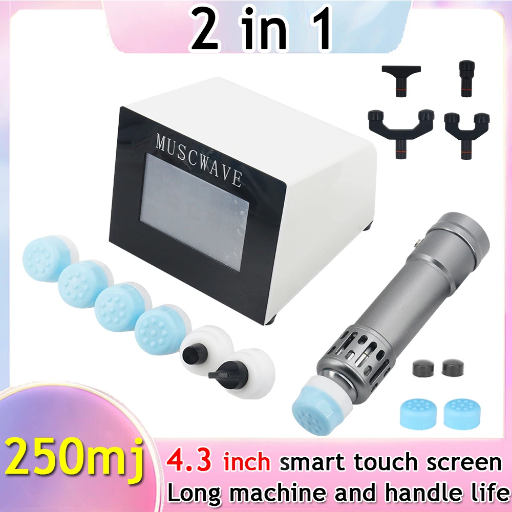 Professional New Shock Wave Physiotherapy Instrument 2 In 1 Shockwave Therapy Machine For ED Treatment Body Muscle Pain Relief
Professional New Shock Wave Physiotherapy Instrument 2 In 1 Shockwave Therapy Machine For ED Treatment Body Muscle Pain Relief