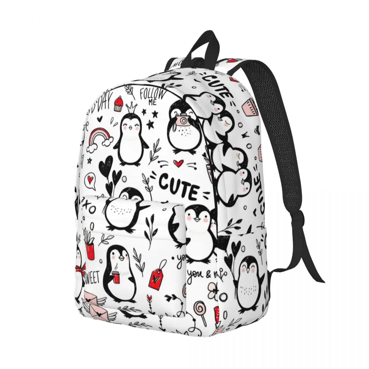 Love Penguins Backpack Daypack Large Capacity Kids BookBag School Bag Shoulder Bags for Men Women
Love Penguins Backpack Daypack Large Capacity Kids BookBag School Bag Shoulder Bags for Men Women