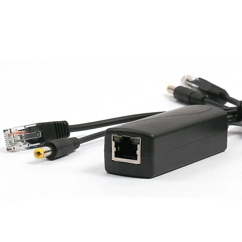 IP-сплиттер 48 В до 12 В IEEE802.3AF/AT Адаптеры Ethernet для камеры Активный разветвитель POE Разъем переключателя POE
IP-сплиттер 48 В до 12 В IEEE802.3AF/AT Адаптеры Ethernet для камеры Активный разветвитель POE Разъем переключателя POE