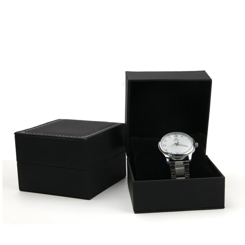 Portable Watch Case Holder Black PU Storage Organizer Watch Collection Travel Watch Box Holder Storage Box Jewelry Brace
Portable Watch Case Holder Black PU Storage Organizer Watch Collection Travel Watch Box Holder Storage Box Jewelry Brace