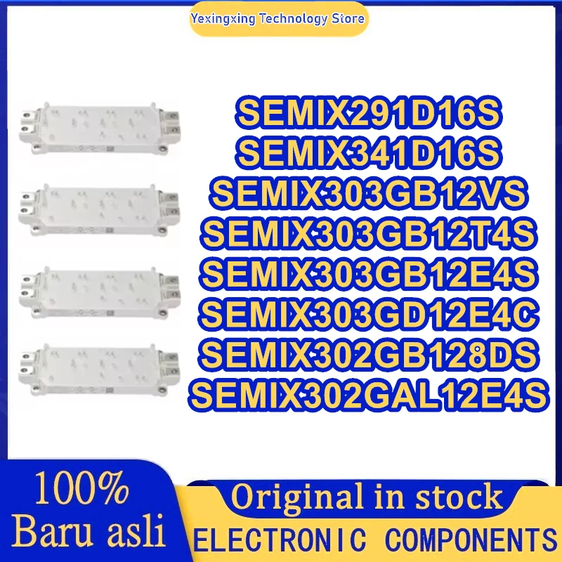 SEMIX291D16S SEMIX341D16S SEMIX303GB12VS SEMIX303GB12E4S SEMIX303GD12E4C SEMIX302GB128DS SEMIX302GAL12E4S SEMIX302GB128DS Module
SEMIX291D16S SEMIX341D16S SEMIX303GB12VS SEMIX303GB12E4S SEMIX303GD12E4C SEMIX302GB128DS SEMIX302GAL12E4S SEMIX302GB128DS Module