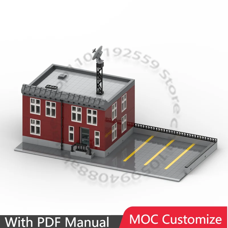 2223 PCS Modular Building Modular Police Station MOC Customize Modular Building Block Technology Model DIY Boy Assembly Toy Gift
2223 PCS Modular Building Modular Police Station MOC Customize Modular Building Block Technology Model DIY Boy Assembly Toy Gift