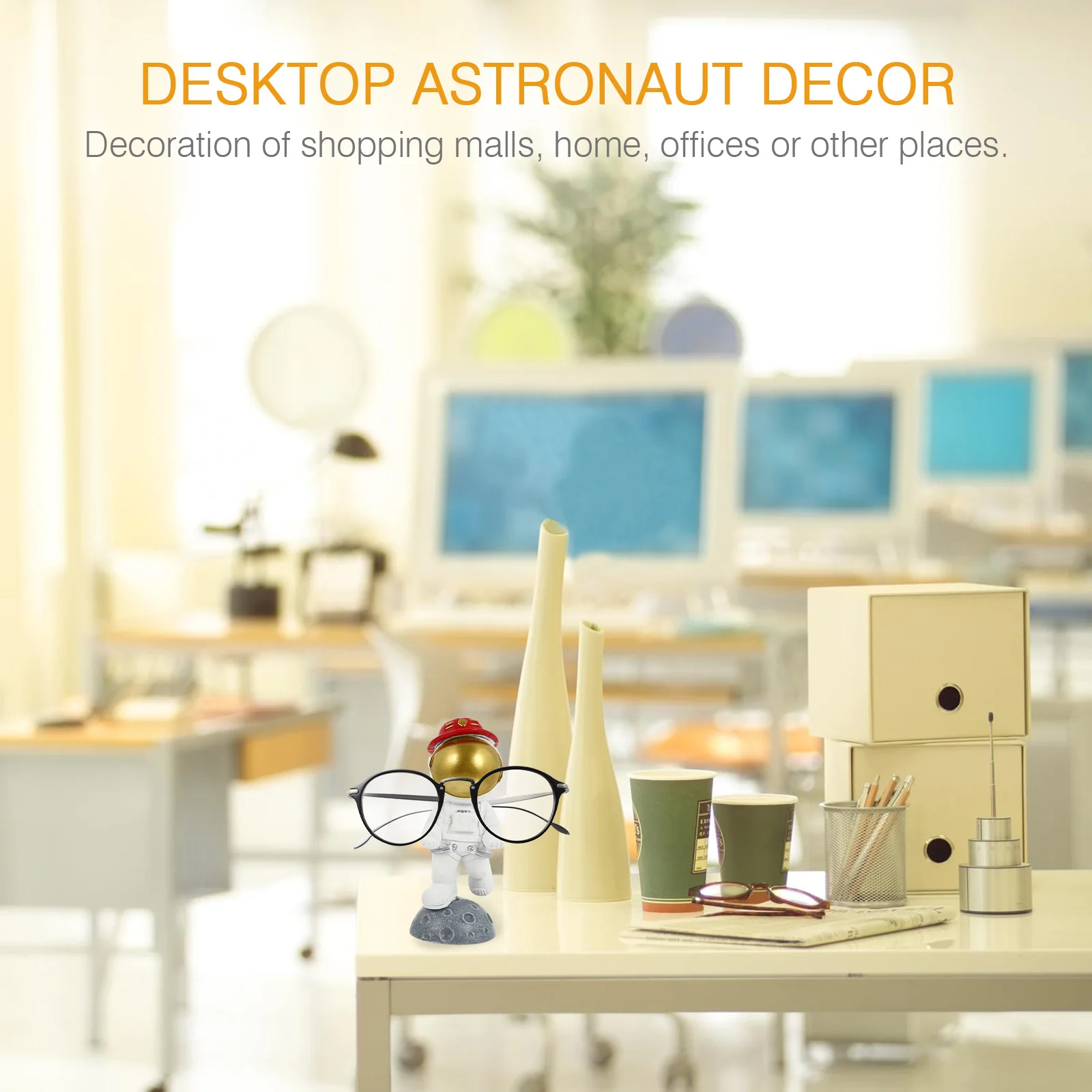 Astronaut Glasses St Eyeglasses Holder Sunglasses Display Craft naments Office Decor Bedroom Accessories Resin Material Storage
Astronaut Glasses St Eyeglasses Holder Sunglasses Display Craft naments Office Decor Bedroom Accessories Resin Material Storage
