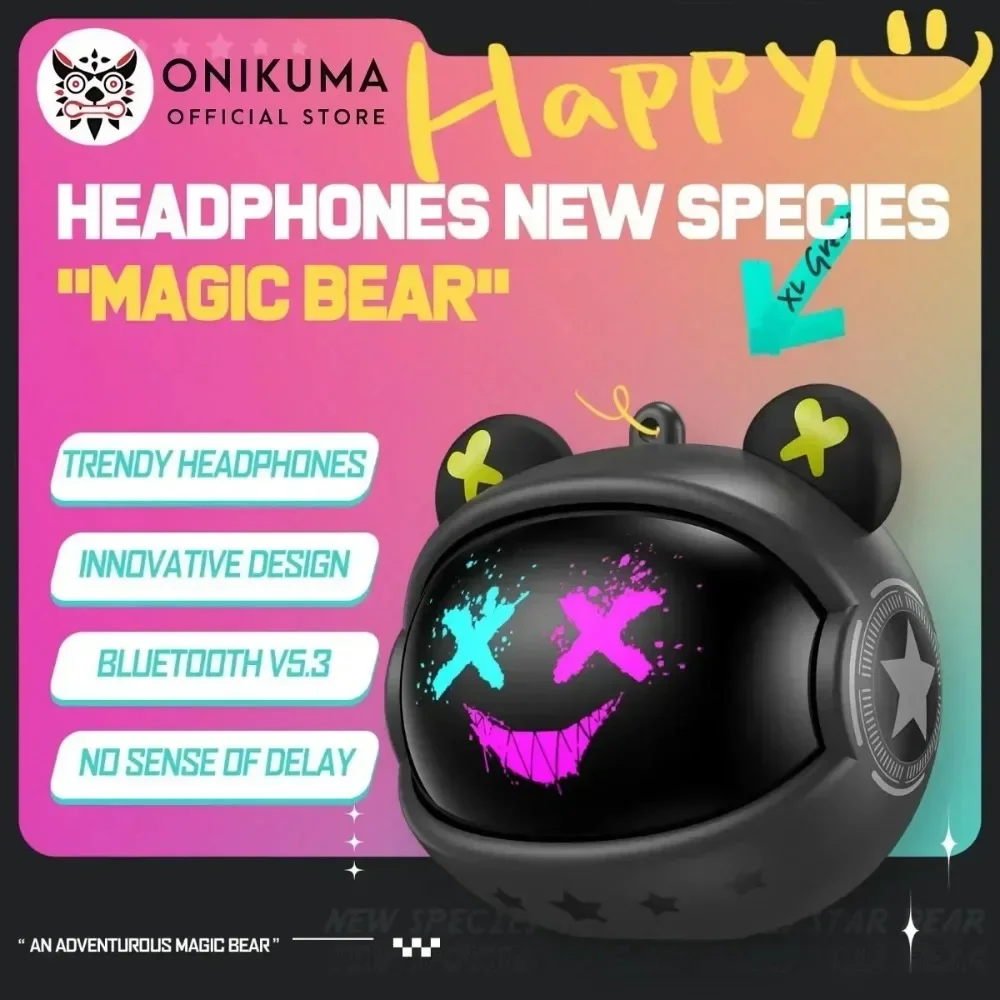 ONIKUMA T20 Bluetooth Earbuds TWS Wireless Earbuds Rotating Flip-Top Design HiFi Stereo in-Ear Touch Control Headphone with Mic
ONIKUMA T20 Bluetooth Earbuds TWS Wireless Earbuds Rotating Flip-Top Design HiFi Stereo in-Ear Touch Control Headphone with Mic