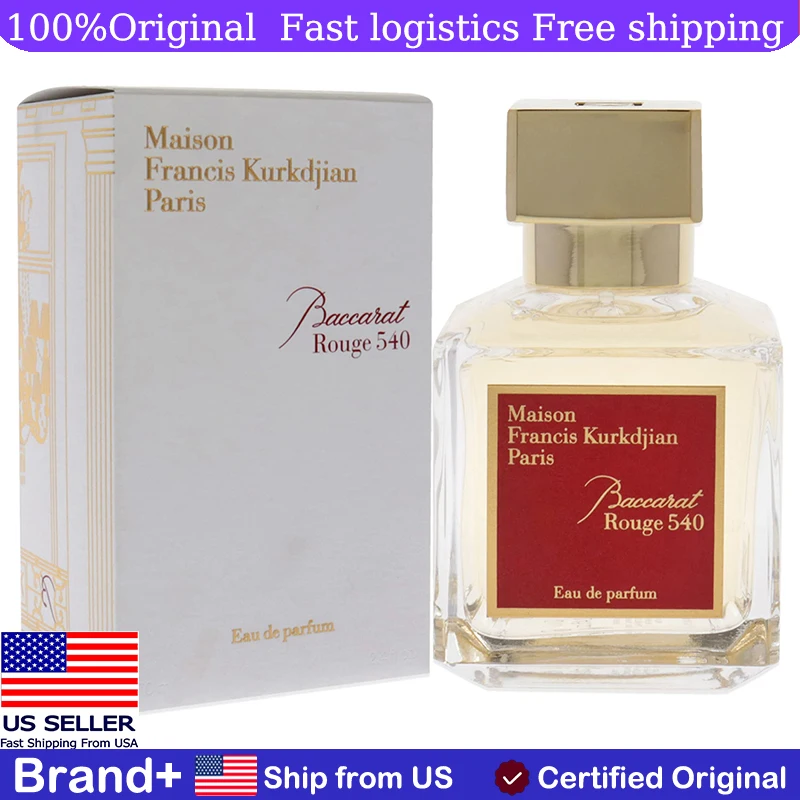 Maison Francis Kurkdjian Baccarat Rouge 540 Eau De Parfum Spray 2.3 Fl Oz Long Lasting Fragrance Cologne Spicy Amber Cologne
Maison Francis Kurkdjian Baccarat Rouge 540 Eau De Parfum Spray 2.3 Fl Oz Long Lasting Fragrance Cologne Spicy Amber Cologne