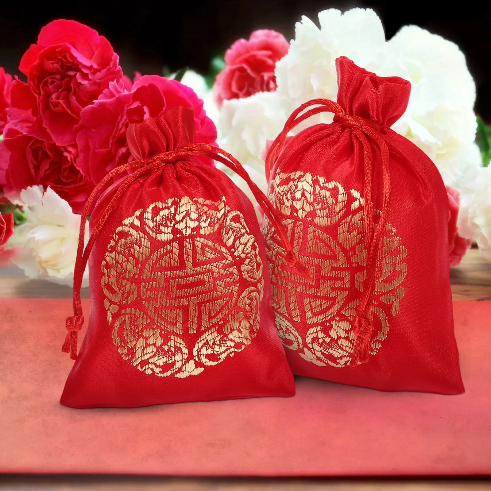 20Pcs Drawstring Silk Jewelry Gift Bags Candy Storage Packaging Wedding Favor Party Wrapping Bags Jewelry Pouches
20Pcs Drawstring Silk Jewelry Gift Bags Candy Storage Packaging Wedding Favor Party Wrapping Bags Jewelry Pouches