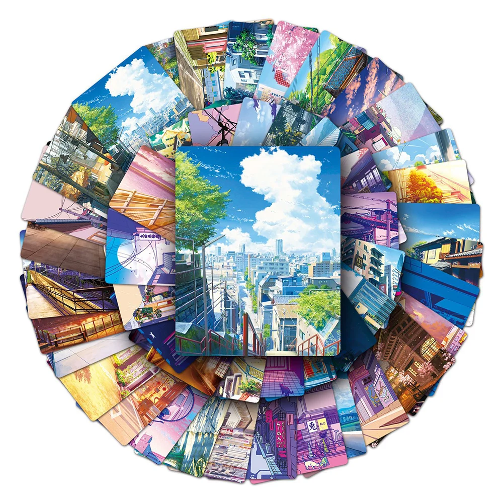 10/30/50pcs Anime Street View Landscape Stickers Aesthetics Graffiti Sticker Decorative Skateboard Guitar Phone Cartoon Decals
10/30/50pcs Anime Street View Landscape Stickers Aesthetics Graffiti Sticker Decorative Skateboard Guitar Phone Cartoon Decals