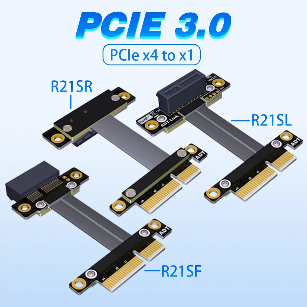 Райзер PCI Express 3,0 X4 к X1 PCIe, удлинитель кабеля, перемычка PCI-E для карты захвата, гигабитная Беспроводная локальная сеть, USB аудио карта
Райзер PCI Express 3,0 X4 к X1 PCIe, удлинитель кабеля, перемычка PCI-E для карты захвата, гигабитная Беспроводная локальная сеть, USB аудио карта
