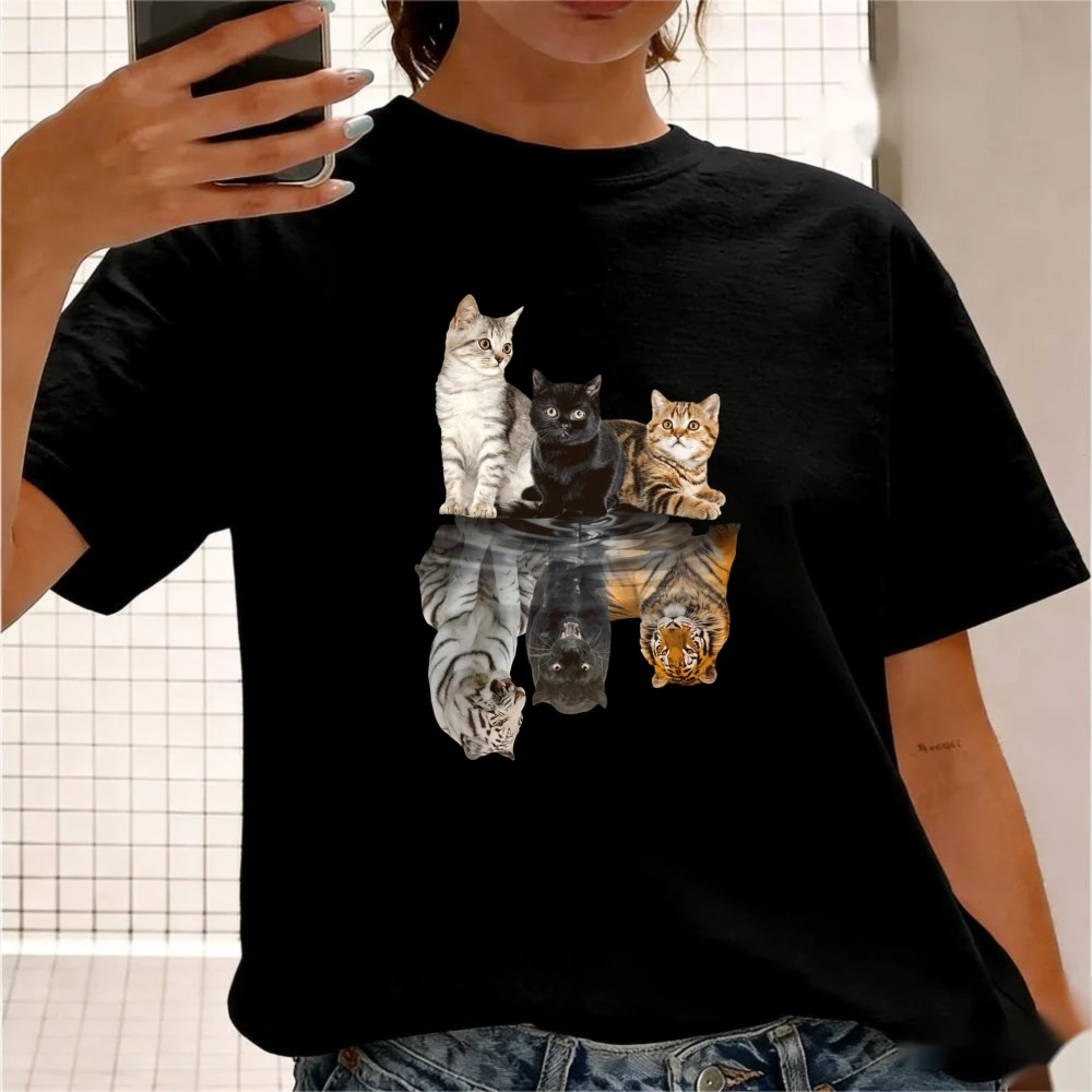 Cat Always Believe in Yourself T-Shirt Cats Reflection Tigers Graphic Shirt Funny Inner Beast Cat Lover Men Women Short Sleeve
Cat Always Believe in Yourself T-Shirt Cats Reflection Tigers Graphic Shirt Funny Inner Beast Cat Lover Men Women Short Sleeve