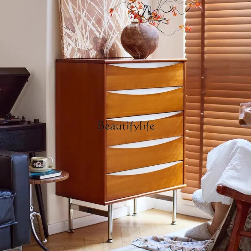 Medieval solid wood chest, bedroom bedside chest, living room against the wall retro locker
Medieval solid wood chest, bedroom bedside chest, living room against the wall retro locker