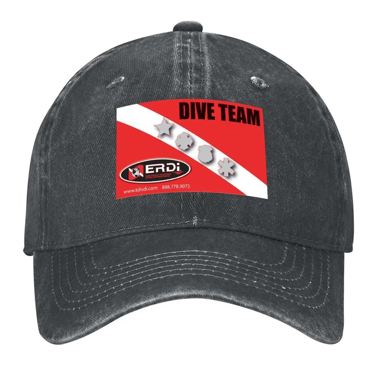 Emergency Response Diving International (ERDI) - Dive Team with Shields Baseball Cap Unique hats Designer Hat Boy Child Women's
Emergency Response Diving International (ERDI) - Dive Team with Shields Baseball Cap Unique hats Designer Hat Boy Child Women's