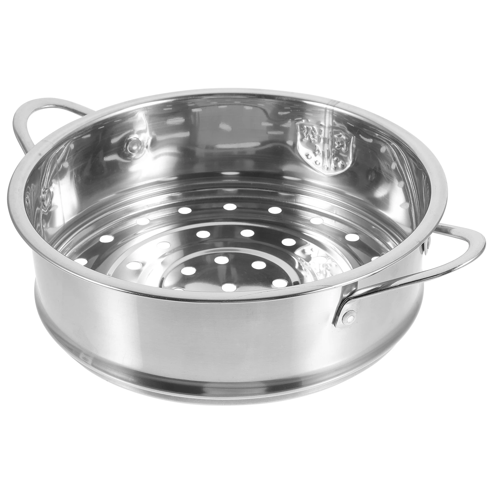 18 Cm Stainless Steel Steamer Grid Kitchen Wok Handle Bun Food Basket Eco Friendly Multi Vent Hole Evenly Distributed
18 Cm Stainless Steel Steamer Grid Kitchen Wok Handle Bun Food Basket Eco Friendly Multi Vent Hole Evenly Distributed