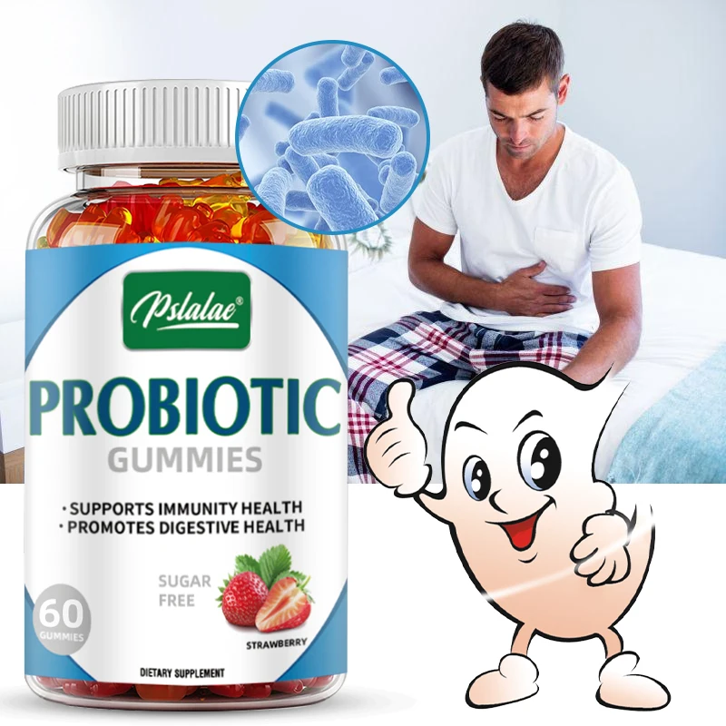 Probiotic Gummies - Supports Healthy Digestion & Immune System, Good for Intestinal Health, Relieve Bloating
Probiotic Gummies - Supports Healthy Digestion & Immune System, Good for Intestinal Health, Relieve Bloating